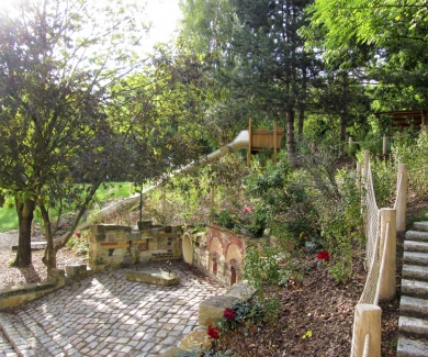 Pat`s Bunnyhouse - Burggarten